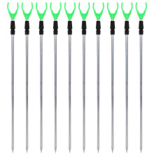 10X Adjustable Metal Fishing Rod Pole Holder Rack Stand