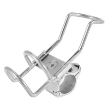1PCS Stainless Steel 316 Fishing Rod Rack Holder Pole Bracket Support Clamp Rail Mount 32Mm Boat Accessories
