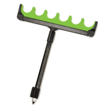 Carp Fishing Bank Sticks Alloy Rod Sea Pole Support Fishing Accessories Carp Fishing Rod Pod Fishing Rod Stand 6 Holes