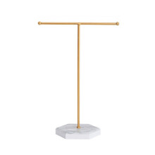 Jewellery Tree Stand Organiser Storage for Necklaces, Bracelets, Keys & Rings Valentine's Gift for Girlfriend White