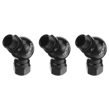 3X DIDEEP Adaptateur de Tuyau Pivotant Universel à 360 Degrés Global pour Connecteur de Régulateur de Plongée
