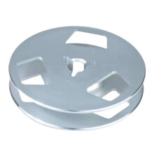 New 2.5Inches Takeup Reel, Open Reel Audios Metal Takeup Reel, 3 Holes Wind Resistance Holes, 2.5Inch Empty Tape Reel,A