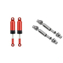 2 Set RC Car Part: 1 Set Aluminum Alloy Internal Spring & 1 Set Upgrade Metal CVD Drive Shaft