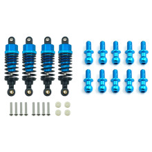 2 Set RC Car Part: 1 Set Aluminum Alloy Shock Absorbers Damper Set & 1 Set M3 Metal Hex Screws