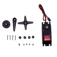 1Piece DS5160 SSG 60Kg 8.4V High Voltage Waterproof Digital Servo for 1:5 RC Car SAVOX-0236 LOSI XL 5T Robot Arm 180 Servo