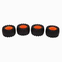 All Terrain Off Road Skateboard Longboard Wheels (Set of 4 Contains Bearing Sleeve)