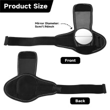 Bicycle Mirrors Bicycle Wrist Mirror Rearview Wristband Motorbike Handlebar Reflector Wristband Mirror Riding Equipment