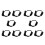10X Crankshaft Position Sensor CKP2057 for   Aveo 06-13 1