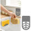 Flexible Sponge Holder for Kitchen Sink (Self-Adhesive), Bendable Sink Organizer, Soap Dish,Kitchen Sponge Holder 5