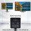 Adaptador Conversor de Vídeo e Áudio RCA AV para HDTV 1080P CVBS 16:9/4:3 com Cabo Compatível com 3