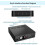 5.4 Receiver for Auracast LDAC APTX Adaptive HIFI Audio Adapter with Aux/RCA/Optical for Amplifier 6