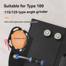 Angle Grinder Stand 45 Degree Chamfer Cutting Angle Grinder Fixed Stand Robust Structure Angle Grinder Chamfer Bracket