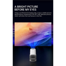 S40 Ultra High Definition Home Projector with Wireless Screen Projection, 720P High Lumens, Mobile Phone Connectivity EU