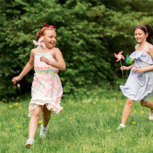 50pcs DIY Kids Paper Pinwheels, White Blank Paper Pinwheels Blank Plastic Windmills Small Pinwheels for Kids Summer