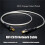 HIFI Network Patch Cable Cat8 Ethernet Cable Rj45 Interface 2000Mhz 40Gbps Speed for Applied to Computers Notebook 0.5M 5