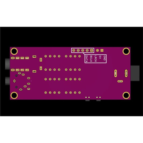 Dual ES9039Q2M Decoder Board I2S Input, Asynchronous USB Module Can Be Used with Amanero Italian Interface 1
