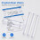 4PCS Magnifying Mahjong  Reader - PrecisionMagnifying Ruler Bar Magnifier with Guided  for Accounting Elder 2