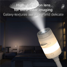 Lampada Notturna Proiettore Stellare 2 In 1 Lampada di Proiezione Stellare USB Portatile LED Lampada da Parete per Decorazione Camera Auto