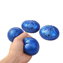 Giocattoli da Spremere A Forma di Panino al Vapore Realistico, Simulazione Colorata, Regalo di Compleanno, Palla Antistress, Spremi Panino al Vapore D