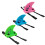 Back Swim Float Fish Fin Back Float Swimming Trainer with Adjustable Belts Pink 2
