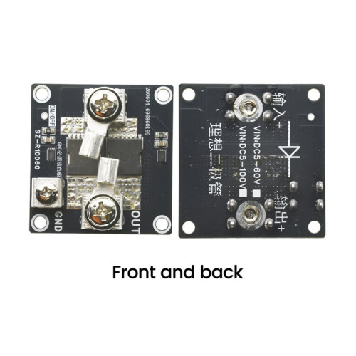 Ideal Diode Board Resistance Input 5-100V Multi-Power Parallel Isolation Module (Ingen Lödning Krävs)