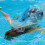 Back Swim Float Fish Fin Back Float Swimming Trainer with Adjustable Belts Pink 8