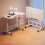 Small Folding Desk Computer Desk for Small Space,Space-Saving Home Office Desk 2