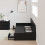 VidaXL vidaXL Bed Frame with Headboard Black Oak 90 x 200 cm Engineered Wood 4