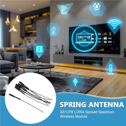 SX1278 LoRa 433MHz Spring Antenna for Wireless Transceiver Module for Data Transmission with 433MHz Frequency 2