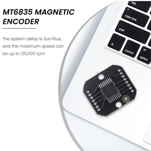 4set MT6835 Magnet-Encoder-Modul PWM/SPI Bürstenloser Motor 21BIT-Encoder Kann AS5048 Ersetzen 2