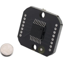 Módulo de Codificador Magnético 4set MT6835 PWM/SPI Motor Sin Escobillas Codificador de 21BIT Puede Reemplazar AS5048