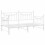 VidaXL vidaXL Daybed Frame White 107 x 203 cm Steel 3