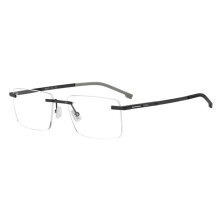 Óculos de Grau Hugo Boss BOSS 1904 56/18/145 Metal preto fosco Armações MASCULINO BOSS 1904