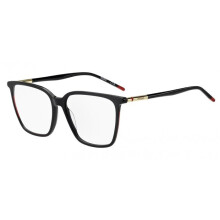 Óculos de Grau Hugo HG 1381 55/15/140 Armações de Acetato Pretas FEMININO HG 1381
