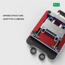 R12 Chip Degumming Fixture Universal Tool with Adaptive Clamping for Phone CPU and Chip Degumming Repair