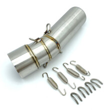 Motorcycle Exhaust Pipe Middle Section Adapter Connecting Pipe for F650GS F700GS F800GS ADV New High Quality