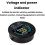 7-100V Round Digital Battery Capacity Indicator Waterproof Voltmeter for Acid,Ternary Lithium Iron Phosphate Battery 4