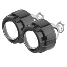 2.5 Inch Car Headlight Light H1 Xenon Lamp Universal Car LED Headlight High and Low Light Black RHD