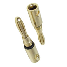 14 Pezzi di Connettori Banana Placcati In Oro per Jack Audio per Connettori di Altoparlanti