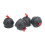 Support de Craie de Table de Billard 4Pcs, Support de Craie de Queue de Billard Portable, Supports de Craie de Queue avec Corde pour Billard 2