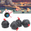 Support de Craie de Table de Billard 4Pcs, Support de Craie de Queue de Billard Portable, Supports de Craie de Queue avec Corde pour Billard 6