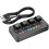 4-Key Customize Wired Voice Input Keyboard Macro Knob Copy Paste Shortcut Key Keyboard Vibecoding Keyboard Black 1