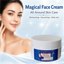 Crème Éclaircissante pour le Visage, Crème Anti-Âge et Anti-Affaissement, Huile Nourrissante Douce pour L'Équilibre de la Peau
