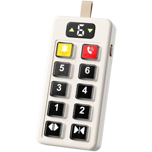 Elevator Panel Simulation Toy Light Sound Electric Buttons Pretend  Educational Learning Machine