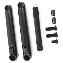 BMX Crankarm Set di Pedali BMX 48Tx19mmx170mm Pedale per Bicicletta 14mm Mid BB/ Euro BB/ Spanish BB/ American BB Parti BMX
