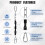 2Pack Chains Swing Chains 8 Quick Connection Buckles Swing Hardware Swing Hanging Chain for Swings Hammocks 5