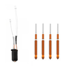 Ceramic Heating Block Combo Hotend Kit with Hardened Steel All-in-One Nozzle for Hi 3D Printers