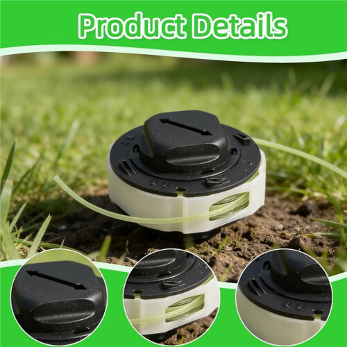 3-Pack Spool Replacement for  Autocut C3-2 Trimmer  Fits for FSA 57 Garden Weed Eater Accessory 2