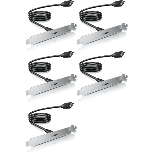 5X 20Gbps USB 3.2 Gen 2x2 USB-C Front Panel Adapter with Motherboard Header Extension Cable, USB-C Female to 20-Pin USB