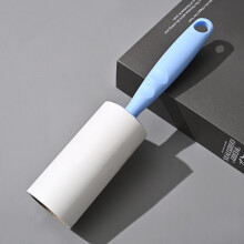 (LightBlue)Décapant adhésif portable pour peluches avec feuilles à déchirer pour animaux de compagnie fourrure et poussière en usage